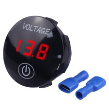 Dc 12v-24v Led Panel Digital Voltage Volt Meter Display Voltmeter Motorcycle Car Dc 12v-24v Led Panel Digital Voltage Volt Meter Display Voltmeter Motorcycle Car