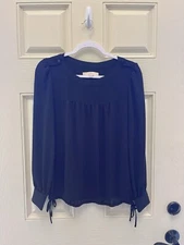 ANN TAYLOR LOFT WOMEN SHIRT SIZE XS