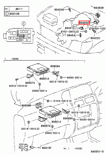 Genuine Hilux KUN26 KUN25 KUN16 KUN15 KUN135 2KD 1KD EGR Valve Position Sensor - Picture 4 of 20
