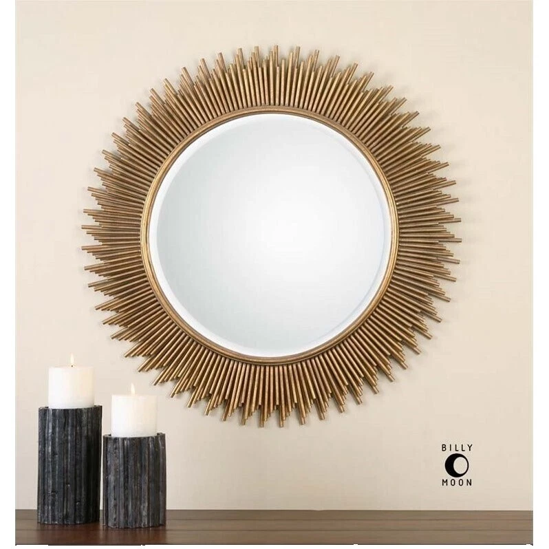 Bedroom Round Contemporary Home Décor Mirrors