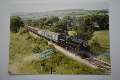 Zugfoto Eisenbahn North York Moors Lok Nr 76079 (E78)