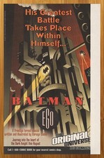 2000 DC Comics Batman Ego Vintage Print Ad/Poster Retro Darwyn Cooke Promo Art