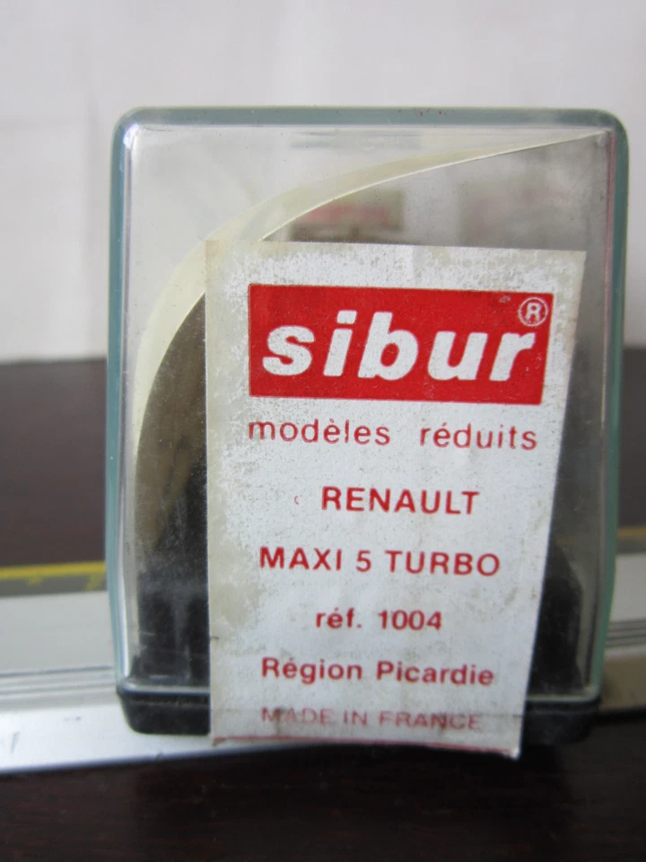 1/43 RENAULT MAXI 5 TURBO REGION PICARDIE SIBUR NEUVE EN BOITE SCELLEE - Photo 2/3