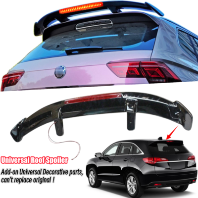 Fit For Acura RDX 2013-2015 Universal Rear Tailgate Roof Spoiler W