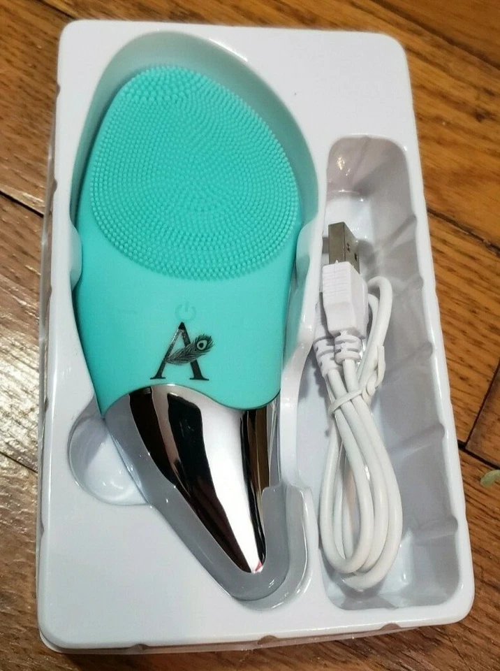 ARELLA — электрическая силиконовая щетка для чистки лица, очиститель кожи, уход, массаж - Изображение 2 из 4