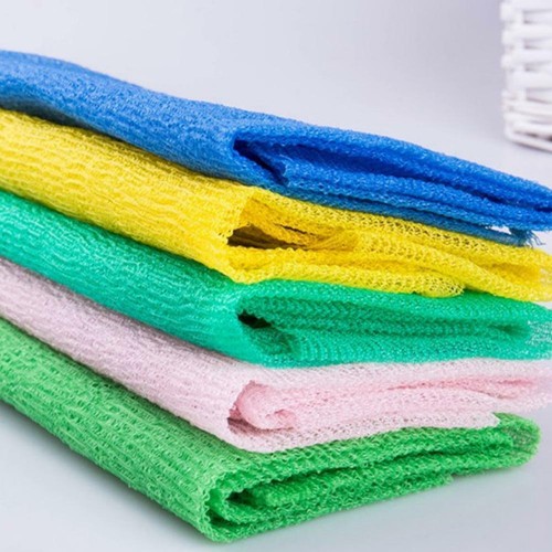 Exfoliating Wash Cloth Nylon Japanese Korean Bath Towel Body Scrub Skin .US - Picture 3 of 10