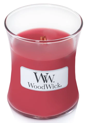 WoodWick Candle Currant Mini Hourglass Scent Decor Gift Fragrance - Picture 2 of 4