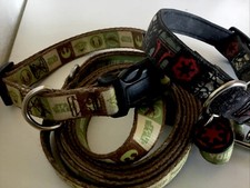 STAR WARS YODA DARTH LARGE DOG LEASH COLLAR SET OF 3 E31