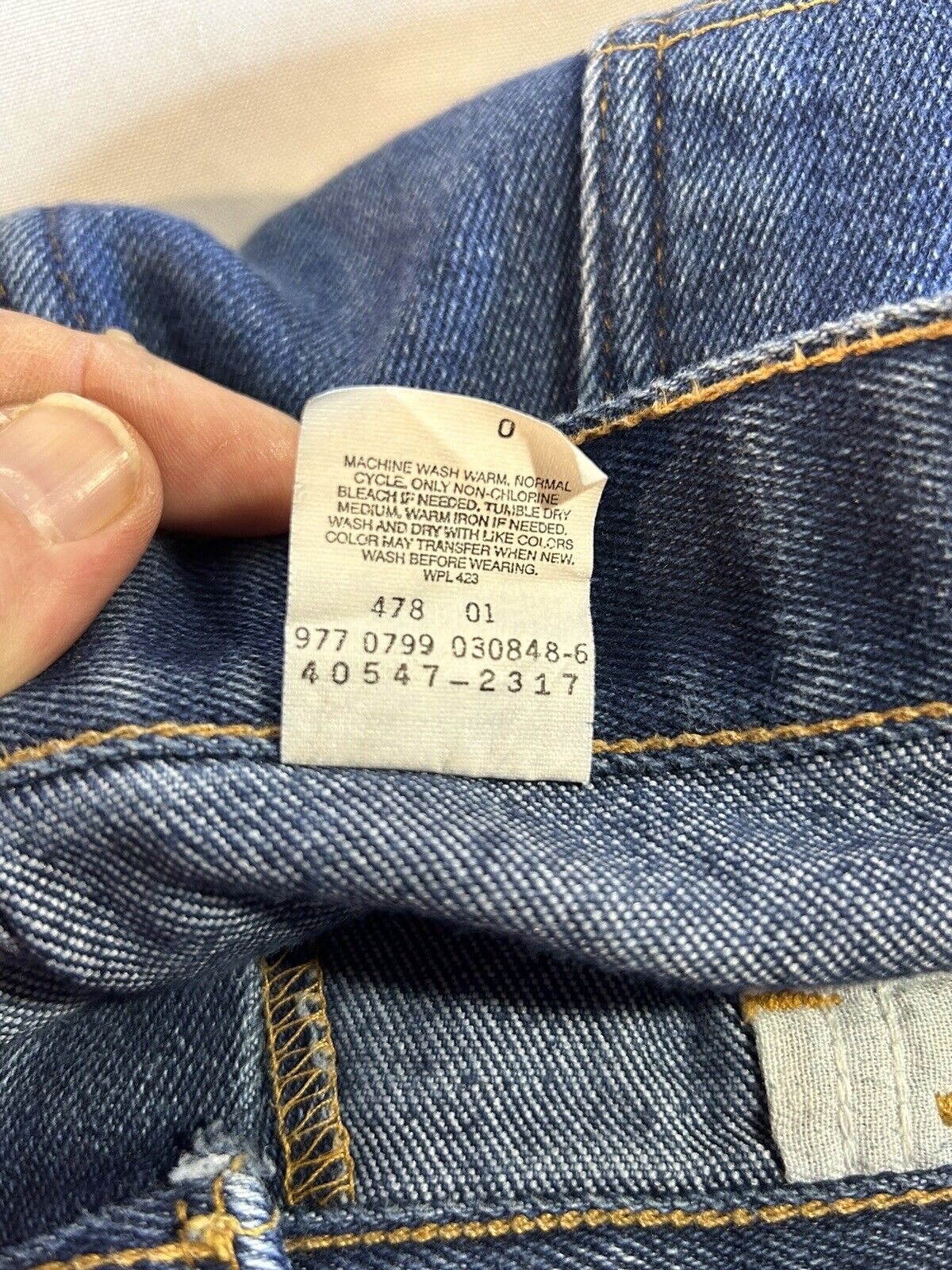Rare Levi’s 478 Copper Tab Jeans. W38 L34. Only sold in the USA. Wide ...
