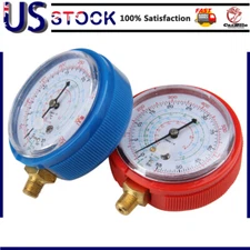 AC Diagnostic Pressure Gauge Set For Freon Charging 5FT Hose