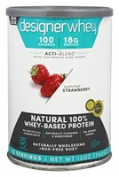 Designer Protein - Designer Whey Natural 100% Whey Protein Summer Strawberry - on sale Designer Protein - Designer Whey Natural 100% Whey Protein Summer Strawberry - on sale