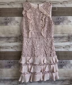 dusty pink cocktail dress