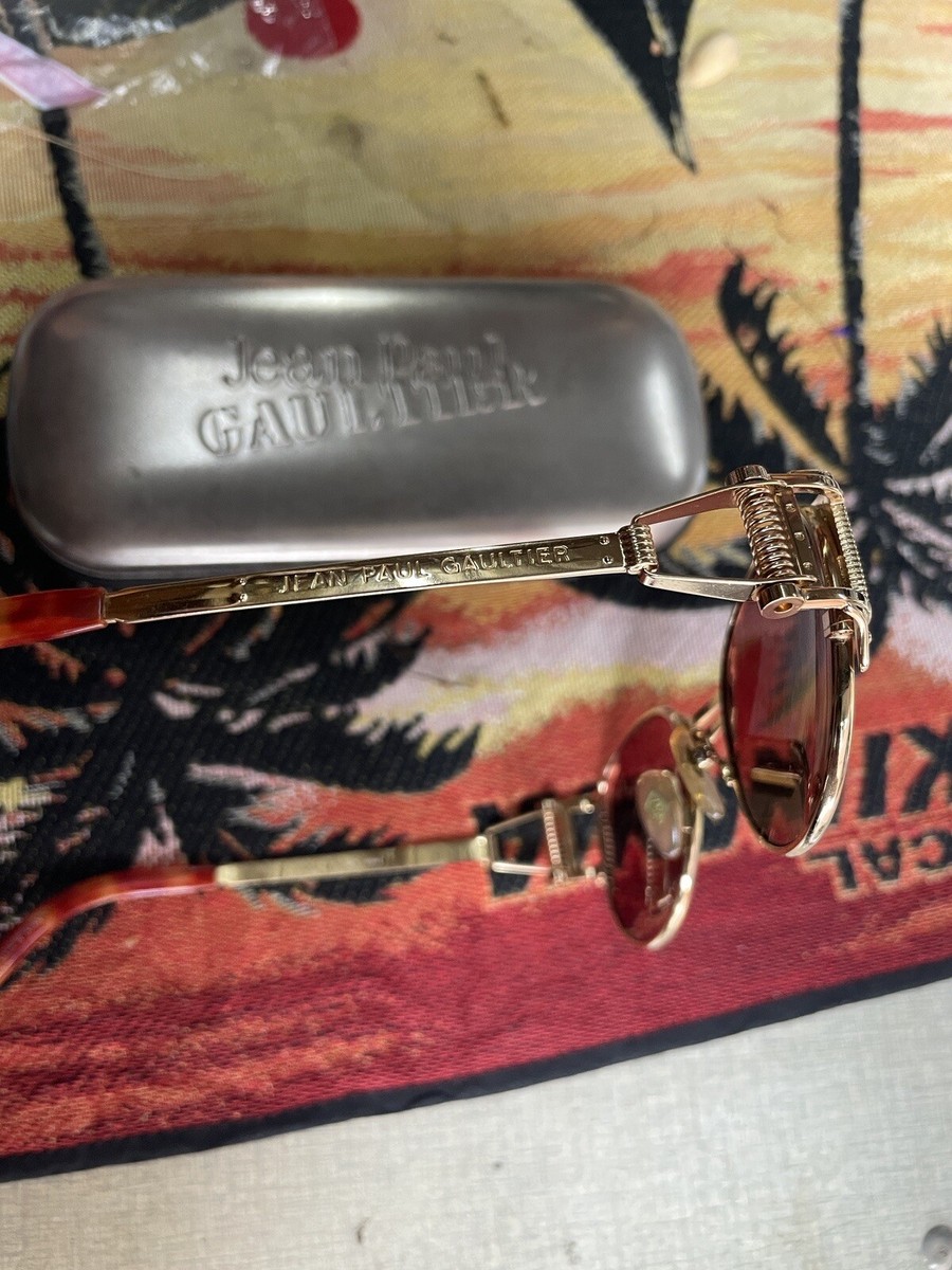 Vintage Jean Paul Gaultier JPG 56-5105 Steampunk Sunglasses Vintage Jean Paul Gaultier JPG 56-5105 Steampunk Sunglasses