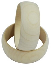 Round Wooden Napkin Ring – 8cm Outer, 6.8cm Inner Holder Table Decoration Craft