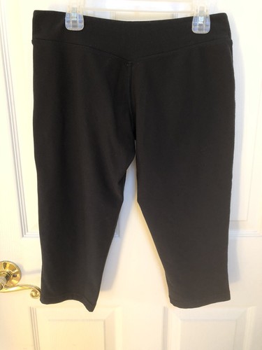 Nike Black Dri-Fit Yoga Fitness Fitted Athletic Pants Youth XL - Picture 3 of 3