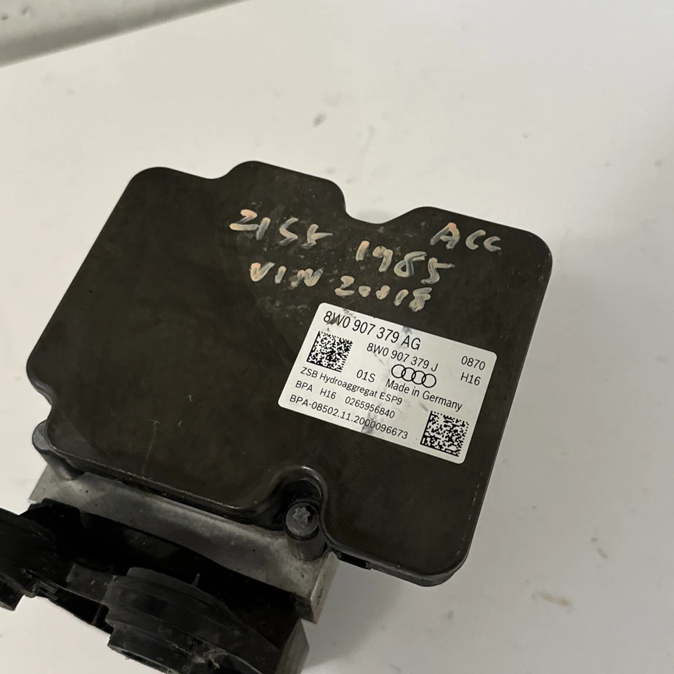 2021 AUDI S5 ANTI LOCK BRAKE PUMP MODULE OEM 8W0907379AG - Imagem 2 de 4