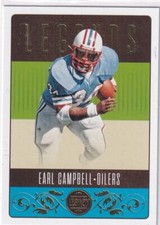 Panini Football NFL Legacy 2023 Carte N° 114 Earl Campbell Legends Neuf