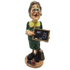 Teacher Collectible Figurine Class Act Doug Harris Spelling Cat 1999