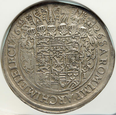 1626 HI GERMANY German States SAXONY John George I Silver Taler