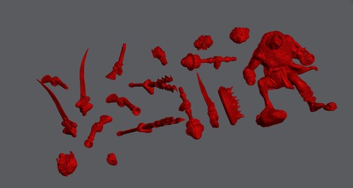 Trench Crusade - Sultanate of the Iron Wall - Homonculus - Large, Two-Armed - Picture 2 of 2