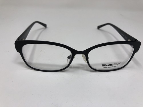William Rast Eyeglasses Frame WR 1021 Black 51-16-140 Full Rim Flex Hinge. XL61