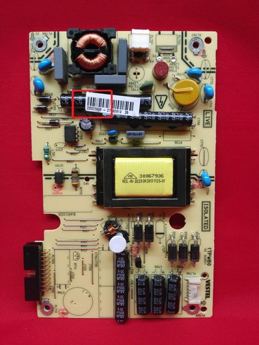 Fuente Alimentación TOSHIBA // 17PW80 // BARCODE 23023938 = 23058077 | eBay