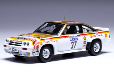 IXO 1/43 OPEL MANTA 400 #37 BERTIE FISHER/AUST.FRAZER 9TH RAC RALLY 1984 RAC443
