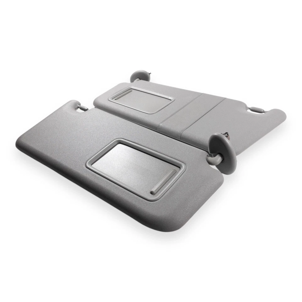 Juego de pares de parasoles laterales para conductor y pasajero Scion iQ 2012-2015 vinilo gris Foto 2 de 4