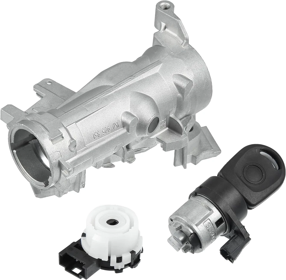 NEW IGNITION STARTER SWITCH STEERING LOCK BARREL FOR VW CADDY MK3 EOS GOLF MK5 - Image 2 of 4