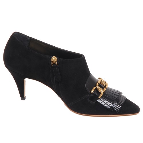 F7182 decollete donna black TOD’S scarpe suede shoe woman - Bild 2 von 4