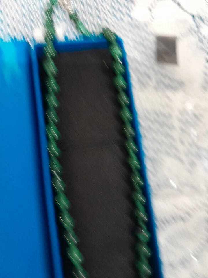 JTV зеленый малахит родий над маркировкой 925 MCGI оригинальная коробка - Изображение 4 из 4