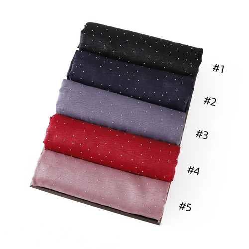 Islamic Long Scarf Women Hijab Shawl Head Wrap Muslim Turban Headscarf Scarves - Picture 14 of 30