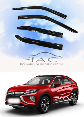 For Mitsubishi Eclipse Cross 18- Window Visor Vent Sun Shade Rain Guard Visor 