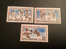 ICOLLECTZONE Burkina Faso 103-105 olympics XF NH (E000-407)