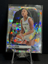 2024 Panini Prizm WNBA Basketball  Ice Prizms #31 Jaelyn Brown - Dallas Wings RC
