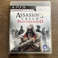 Assassin's Creed: Brotherhood (Sony PlayStation 3, 2010) Black Label - Tested!