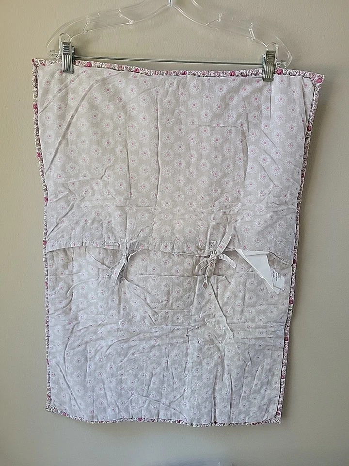 Fundas acolchadas Pottery Barn Abigail 2 estándar ~ floral rosa púrpura Foto 3 de 4