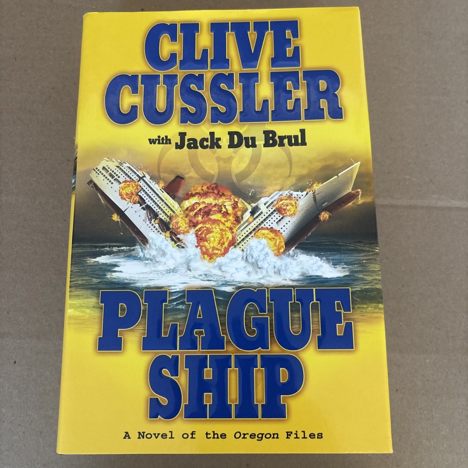 Clive Cussler Hardcover Book Lot of 11 Fargo & Oregon