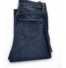 Just Black Denim Women’s High Rise Slim Flare Jeans Dark Wash Stretch — photo 6