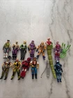 Vintage 1980s Drivers & Pilots Action Figure Lot G.I. GI Joe Cobra 3.75 ARAH 80s