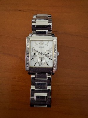 Guess Steel Vintage Analog Women's Watch (#G11619L) - New!
