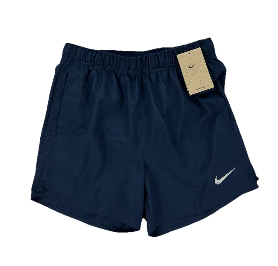 NEW Nike Dri-Fit Challenger 5" Lined Running Shorts Navy Blue Mens S DV9363-451