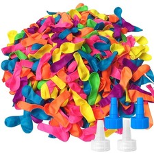 2000 Pack Water Balloons with 4 Hose Nozzles Refill Kits