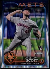 2024 TOPPS CHROME UPDATE REFRACTOR RAYWAVES YOU PICK BASEBALL CARD SINGLES