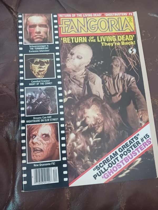 Fangoria Magazine #40 (1984) "Return Of The Living Dead With Foldout Poster