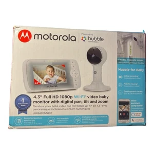 Motorola VM64 Connect 4.3" Full HD 1080p WiFi Video Baby Monitor NEW Sealed