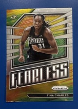 2023 Panini Prizm WNBA #12 Fearless Tina Charles