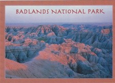 View in Badlands National Park-BLACK HILLS, South Dakota