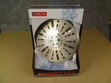 Delta Faucet 4-Spray Touch-Clean Shower Head 8"