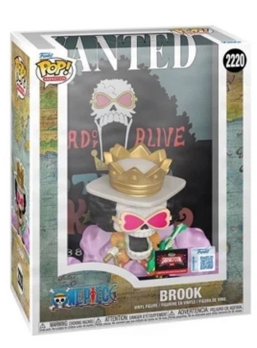 Funko POP! One Piece Wanted Poster BROOK Limited Edition #2220 - PRESALE